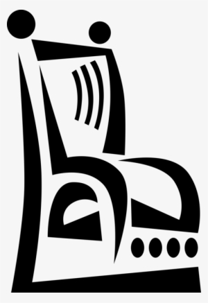 Vector Illustration Of Royalty Monarch King's Throne