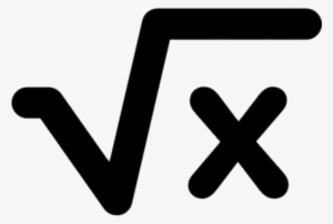 Square Root Of X - Simbolos De Matematicas Png
