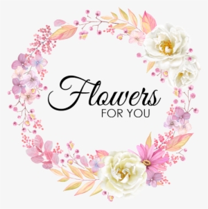 Flowers For You - Wreath Of Flowers Pink