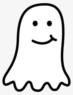 Halloween - Ghost - Minus - Clip Art