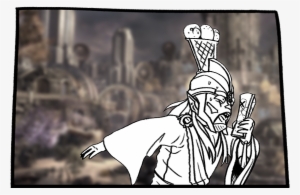 Sil Runs Away , - Illustration