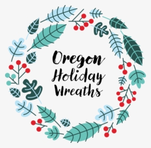 Christmas Wreath Retro