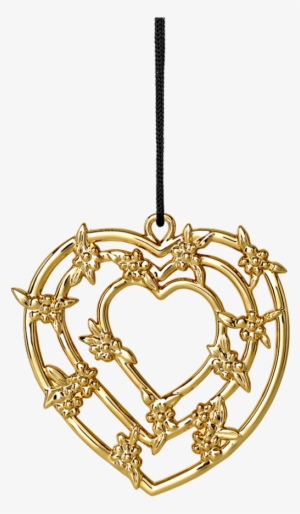 Heart Garland H7 Gold Plated Karen Blixen - Rungstedlund