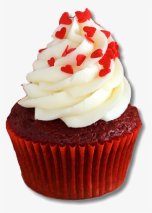 Valentine Cupcake U506 - Transparent Valentine Cupcakes