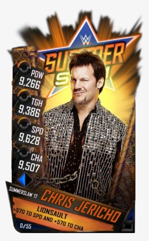 Chrisjericho S3 15 Summerslam17 - Wwe Supercard Sasha Banks Summerslam 17
