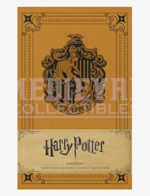 Harry Potter: Hufflepuff Hardcover Ruled Journal