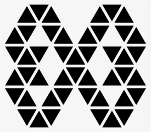 Polygonal Symmetric Ornament Like Butterfly Wings Comments - Triangle
