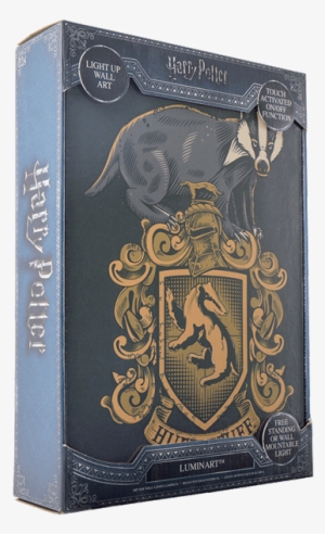 Harry Potter Hufflepuff Crest Light Up Canvas