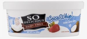 So Delicious Dairy Free Coco Whip Coconut Whipped Topping, - Coconut Whipped Cream Kroger