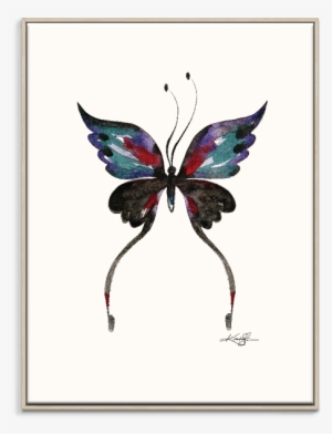 147kms Fft Watercolor Butterfly 13 1 600×600 - August Grove 'butterfly 13' Watercolor Painting Print