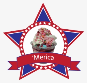 1 Scoop Strawberry 1 Scoop Vanilla 1 Scoop Blue Moon - Cupcake