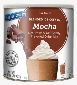 Big Train Blended Ice Coffee Mocha 950ml (pack Of 2)