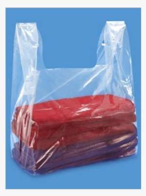 Bag T-shirt Clear 20x10x30\ - Bag