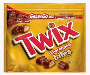Twix Unwrapped Bites Grab & Go Size - Twix Chocolate