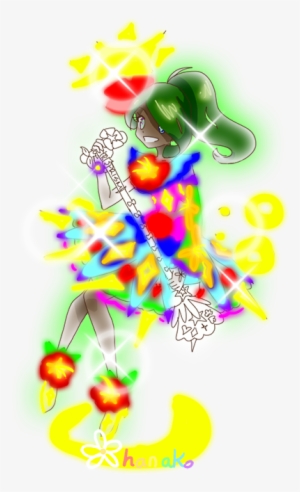 Hawaii Flower Radiant Coord Watermark - Illustration