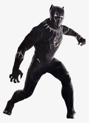 Captain America Civil War Black Panther Png - Michael B Jordan Black Panther Suit