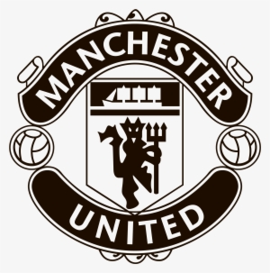 Manchester United Black Logo Png