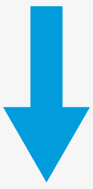 Like - Blue Down Arrow Icon