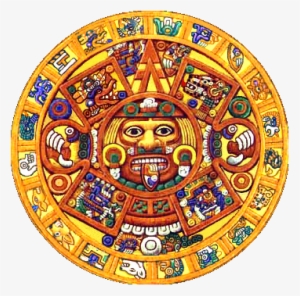 Reference Aztec Calendar - Cabochon Glass Necklace Silver Fashion Pendant(aztec
