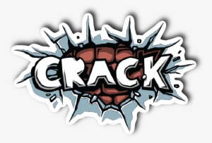 Crack On The Wall Sticker - Vector Graphics
