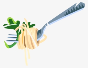 Spaghetti On Fork Png - Spaghetti Clipart