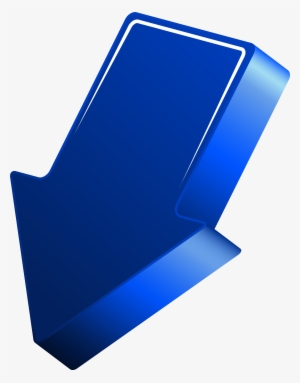 Transparent Blue Arrow