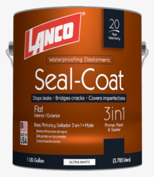 Lanco® Seal-coat™ 3 In1, Is A High Quality, Elastomeric - Lanco Super Traffic 1 Gal. Yellow Paint