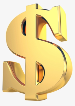 Golden Dollar Currency Sign 000038814110 Xxxlarge
