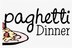 Spaghetti Clipart Team Dinner - Spaghetti Dinner Fundraiser Banner