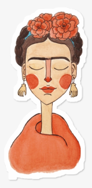 Compre Adesivosfrida Flôr - Papel De Parede Celular Frida