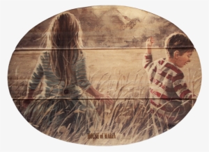 Joy In The Field - Oval