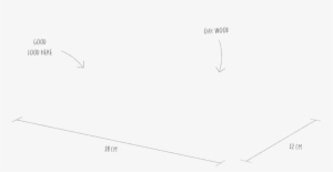 Wooden Board, Small - Diagram