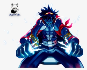 Simon Render By Akovia On Deviantart Gurren Lagann, - Gurren Lagann