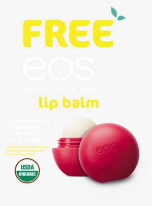 Free Eos Evolution Of Smooth® Lip Balm - Special K Eos Lip Balm