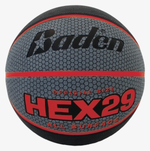 Hex Rubber Basketball - Baden Skilcoach Heavy Trainer Rubber Basketball