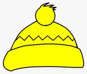 Yellow Winter Hat Clip Art