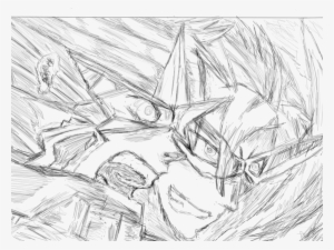 Gurren Lagann - Gurren Lagann Kamina Drawing