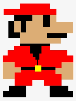 Super Mario Bros - Super Mario Bros Luigi Pixel
