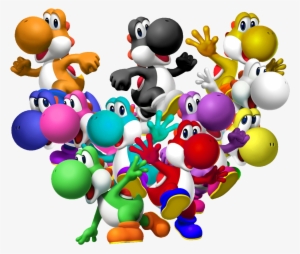 Super Mario World Images Yoshis Everywhere Hd Wallpaper