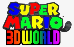 Super Mario 3d World Final Logo - Super Mario Bross Logo