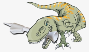 Golf Tees And Divot Tools Tee Rex Golf - Dinosaurio T Rex Vector