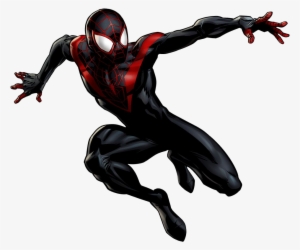 Miles Morales - Spider Man Marvel Avengers Alliance - 1000x893 PNG ...