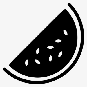 Watermelon Slice Vector - Sandia Icono Png