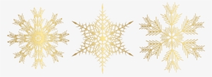 Gold Snowflake Png