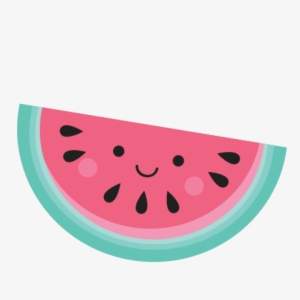 Happy Watermelon Svg Scrapbook Cut File Cute Clipart - Cricut