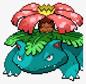 Venusaur - Pokemon Pixel Art Venusaur