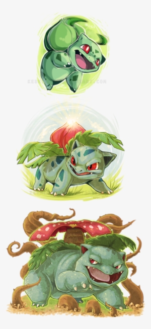 Though Venusaur Is One Of The Weakest Type For Me From - Bulbasaur Leaf