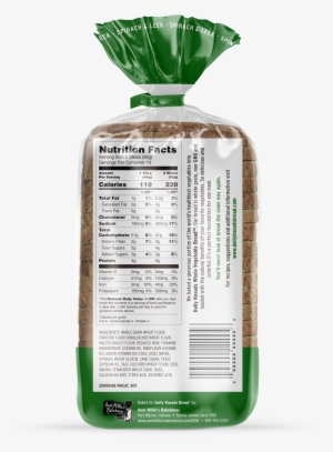 Spinach & Leek Sliced Bread - Loaf