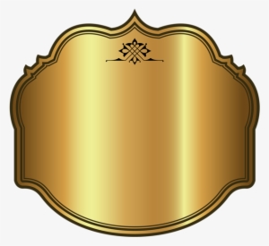Gold Luxury Template Picture Gallery Yopriceville This - Gold Luxury Label Png