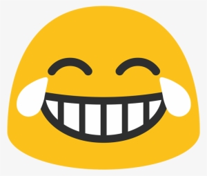 Joy Tears Face - Blob Joy Emoji